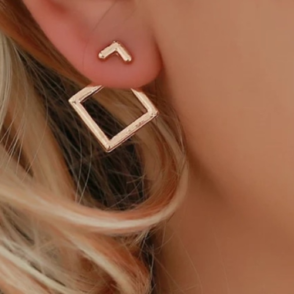 Cute gold earrings 3 for $15